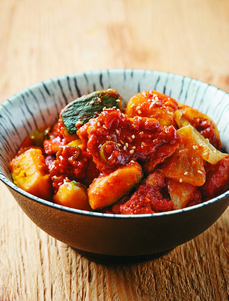 단호박 매운 갈비찜