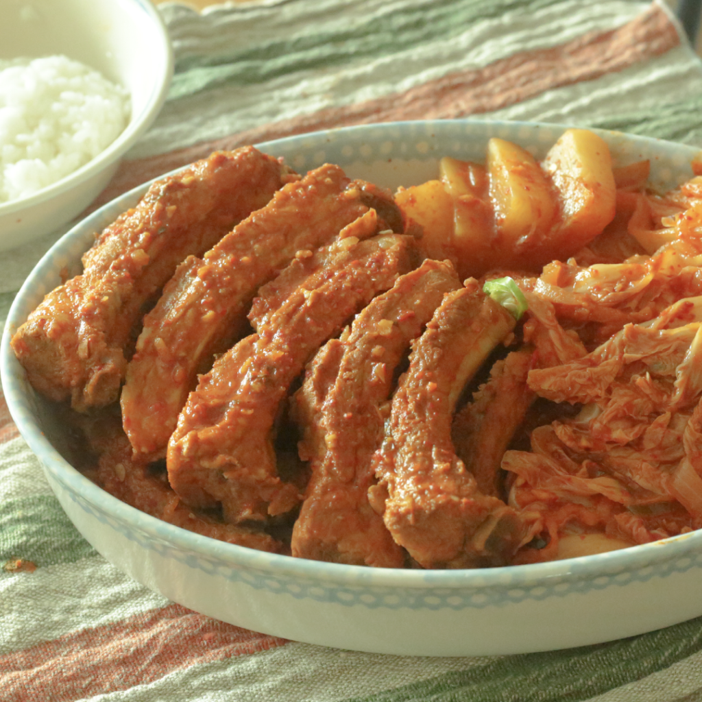 백립 김치찜