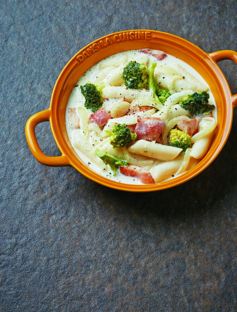 베이컨 크림 떡볶이