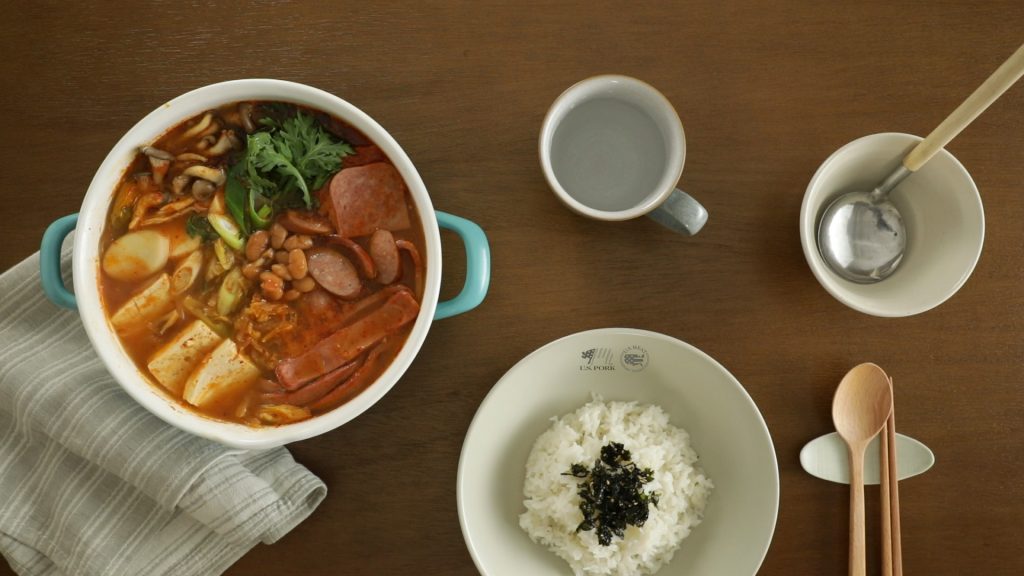 소시지 부대찌개